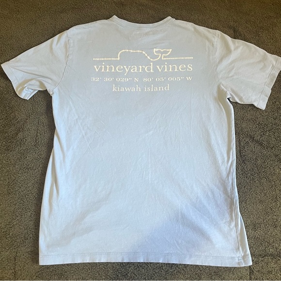 Vineyard Vine Kiawah Island, blue size S short sleeve tshirt - Picture 3 of 4